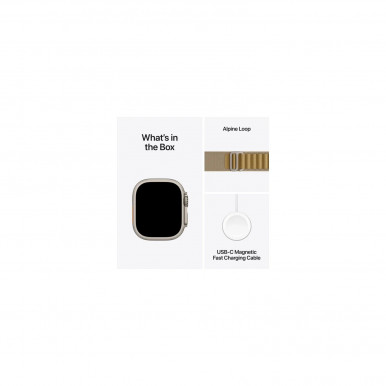 Смарт-годинник Apple Watch Ultra 2 GPS+Cellular, 49mm Natural Titan Tan Alpine&Loop - L (MX4H3UL/A)-17-зображення