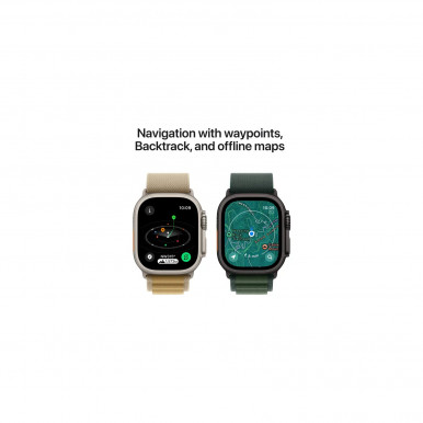 Смарт-годинник Apple Watch Ultra 2 GPS+Cellular,49mm Black Titan Black Titan Mil/Loop - M(MX5U3UL/A)-14-зображення