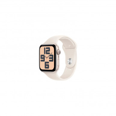 Смарт-годинник Apple Watch SE 2024 GPS 44mm Starlight Alum Starlight Sp/b - M/L (MXEV3QH/A)-7-зображення