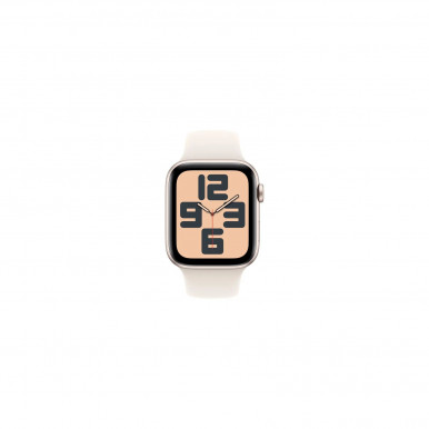 Смарт-годинник Apple Watch SE 2024 GPS 44mm Starlight Alum Starlight Sp/b - M/L (MXEV3QH/A)-8-зображення