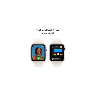 Смарт-годинник Apple Watch SE 2024 GPS 44mm Starlight Alum Starlight Sp/b - M/L (MXEV3QH/A)-10-зображення
