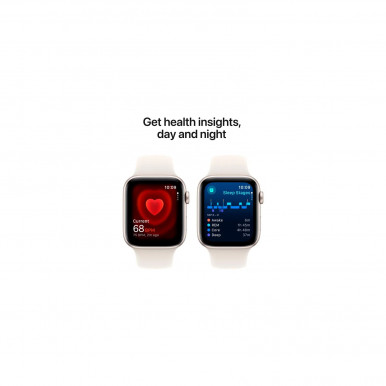 Смарт-годинник Apple Watch SE 2024 GPS 44mm Starlight Alum Starlight Sp/b - M/L (MXEV3QH/A)-11-зображення