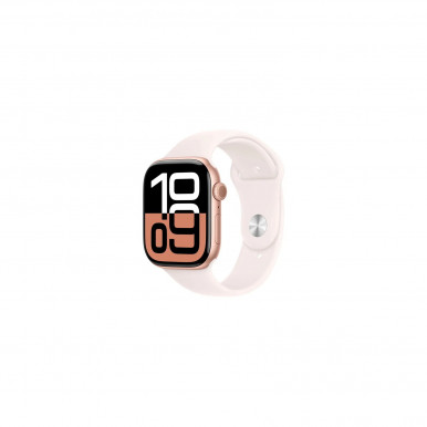 Смарт-годинник Apple Watch Series 10 GPS 46mm Rose Gold Alum Light Blush Sp/b - S/M (MWWT3QH/A)-9-зображення