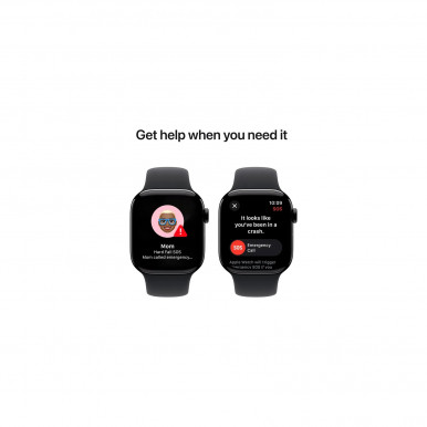 Смарт-годинник Apple Watch Series 10 GPS 42мм Jet Black Alum Black Sp/b - M/L (MWWF3QH/A)-14-зображення