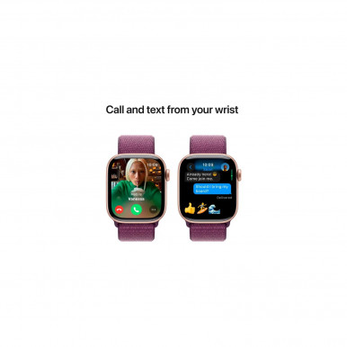 Смарт-годинник Apple Watch Series 10 GPS 42mm Rose Gold Alum Plum Sp/Loop (MWWK3QH/A)-15-зображення