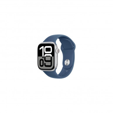 Смарт-годинник Apple Watch Series 10 GPS 42mm Silver Alum Denim Sp/b - M/L (MWWC3QH/A)-9-зображення