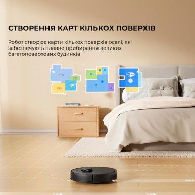Робот-пылесос D9 MAX GEN2 BLACK RLD34GA-BL DREAME-24-изображение