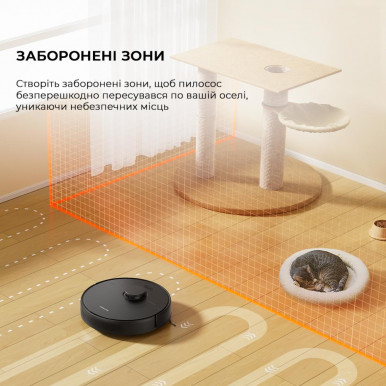 Робот-пылесос D9 MAX GEN2 BLACK RLD34GA-BL DREAME-25-изображение