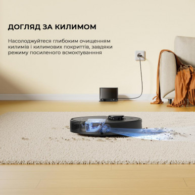 Робот-пылесос D9 MAX GEN2 BLACK RLD34GA-BL DREAME-30-изображение