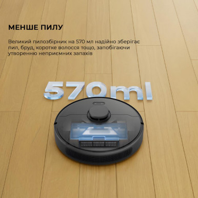 Робот-пылесос D9 MAX GEN2 BLACK RLD34GA-BL DREAME-32-изображение