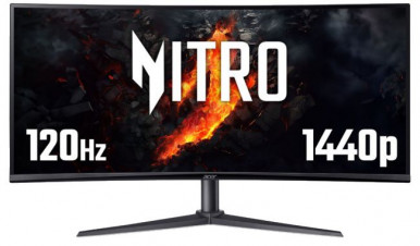 Монитор 34" Acer XZ340CUJ0bmiiphx (UM.CX0EE.009) Black-3-изображение