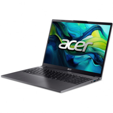 Ноутбук Acer Aspire Go AG15-51P 15.3" WUXGA IPS, Intel i5-1235U, 8GB, F512GB, UMA, Lin, серый-10-изображение
