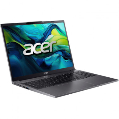 Ноутбук Acer Aspire Go AG15-51P 15.3" WUXGA IPS, Intel i5-1235U, 8GB, F512GB, UMA, Lin, серый-11-изображение