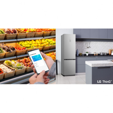 Холодильник LG GW-B509FNUW-17-зображення