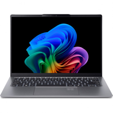 Ноутбук Acer Swift Go 14 SFG14-64 14" WUXGA OLED, AMD R7-350, 32GB, F1TB, UMA, Win11, сріблястий-9-зображення