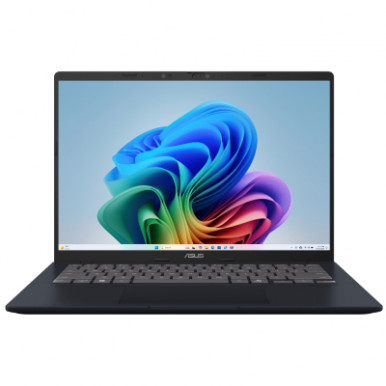 Ноутбук ASUS Vivobook 14 X1407QA-LY034W 14" WUXGA IPS, Snapdragon X1 26 100, 16GB, F512GB, UMA, NoOS, Блакитний-7-зображення