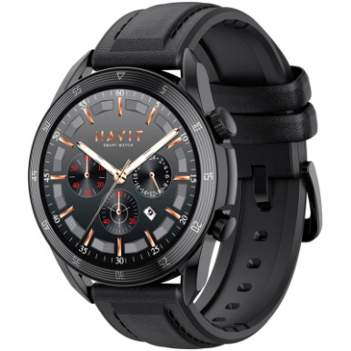 Смарт-часы Havit HV-M9030 PRO IP68 Bluetooth Call Black (HV-M9030 PRO Black)-6-изображение