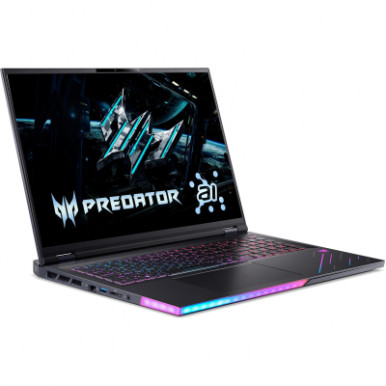 Ноутбук Acer Predator Helios 18 PH18-73 18" WQXGA IPS, Intel U9-275HX, 32GB, F2TB, NVD5080-16, Win11P-10-зображення