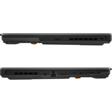 Ноутбук ASUS TUF Gaming A17 FA707NV-HX037 17.3" FHD IPS, AMD R5-7535HS, 16GB, F1TB, NVD4060-8, noOS, Сірий-17-зображення