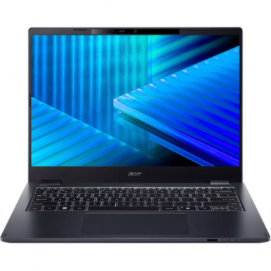 Ноутбук Acer TravelMate TMP414-55 14" WUXGA IPS, Intel U7-255U, 64GB, F1TB, UMA, Lin, синий-7-изображение