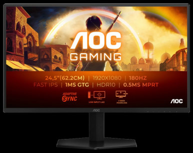 Монiтор 24.5" AOC 25G42E Black-15-зображення