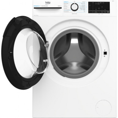 Стиральная машина Beko фронтальная, 10кг, 1400, A+++, 58см, дисплей, инвертор, пар, белый-10-изображение
