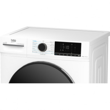 Стирально-сушильная машина Beko фронтальная, 7(5)кг, 1400, D, 52см, дисплей, инвертор, пар, белый-13-изображение