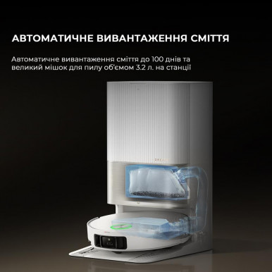 Робот-пилосос X50 ULTRA COMPL RLX85CE-4-WH DREAME-37-зображення