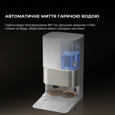 Робот-пилосос X50 ULTRA COMPL RLX85CE-4-WH DREAME-39-зображення