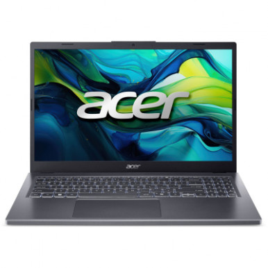 Ноутбук Acer Aspire 15 A15-51M 15.6" FHD IPS, Intel i9-13900H, 32GB, F1TB, UMA, Lin, серый-8-изображение