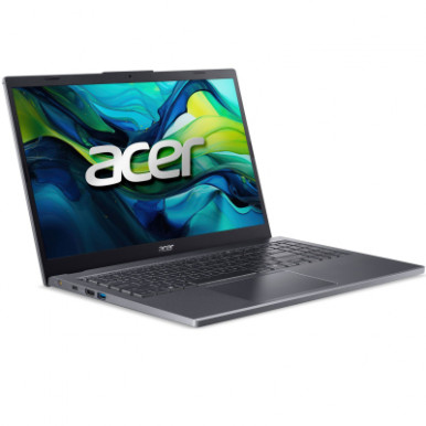 Ноутбук Acer Aspire 15 A15-51M 15.6" FHD IPS, Intel i9-13900H, 32GB, F1TB, UMA, Lin, серый-9-изображение