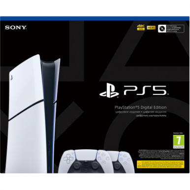 Ігрова консоль PlayStation 5 Slim Digital Edition (2 геймпади Dualsense)-13-зображення