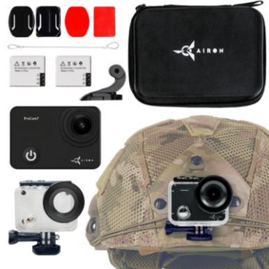 Экшн-камера AirOn ProCam 7 Black Tactical Helm Kit (4822356754511)-14-изображение