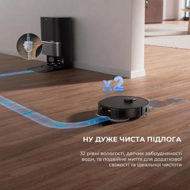 Робот-пылесос X40 ULTRA BK COMP RLX63CE-2-BL DREAME-30-изображение