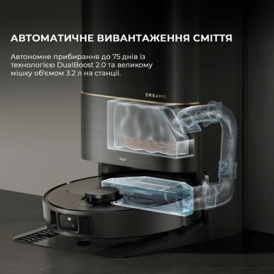 Робот-пылесос X40 ULTRA BK COMP RLX63CE-2-BL DREAME-37-изображение