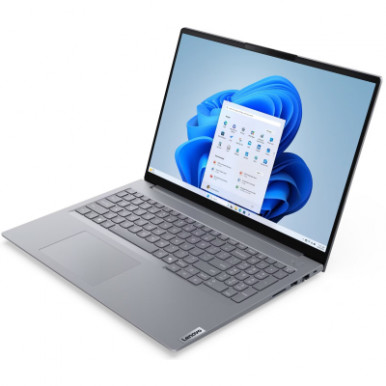 Ноутбук Lenovo ThinkBook 16-G8 16" WUXGA IPS AG, Intel U7-255H, 32GB, F1TB, UMA, Win11P, сірий-11-зображення