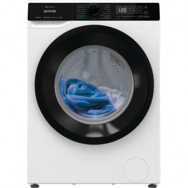 Прально-сушильна машина Gorenje фронтальна, 8(5)кг, 1400, A+, 51см, дисплей, інвертор, Wi-Fi, білий-9-зображення