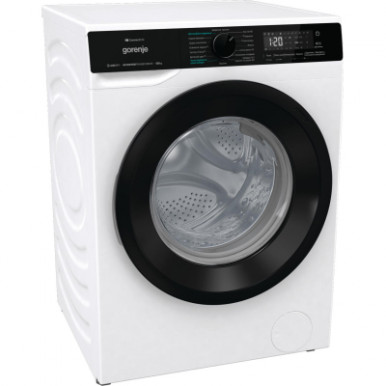 Прально-сушильна машина Gorenje фронтальна, 8(5)кг, 1400, A+, 51см, дисплей, інвертор, Wi-Fi, білий-10-зображення
