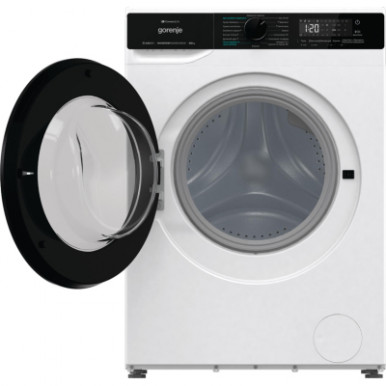 Прально-сушильна машина Gorenje фронтальна, 8(5)кг, 1400, A+, 51см, дисплей, інвертор, Wi-Fi, білий-12-зображення