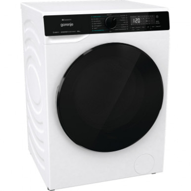 Стирально-сушильная машина Gorenje фронтальная, 9(6)кг, 1400, A+, 55см, дисплей, инвертор,  Wi-Fi, белый-20-изображение