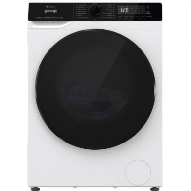 Стирально-сушильная машина Gorenje фронтальная, 9(6)кг, 1400, A+, 55см, дисплей, инвертор,  Wi-Fi, белый-24-изображение