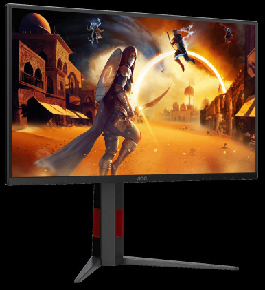 Монитор 24.5" AOC 25G4SRE Black/Red-16-изображение