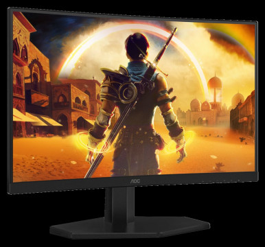 Монитор 23.6" AOC C24G42E Black/Red-13-изображение