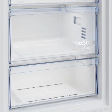 Морозильна камера Beko, 187x61x71, 286л, 1дв., A+, NF, білий-13-зображення