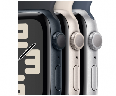 Смарт-годинник Apple Watch SE GPS 40mm Midnight Aluminium Case with Midnight Sport Loop-7-зображення