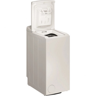 Стиральная машина Whirlpool вертикальная, 6кг, 1200, A+++, 60см, дисплей, инвертор, белый-10-изображение