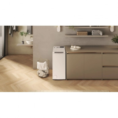 Стиральная машина Whirlpool вертикальная, 6кг, 1200, A+++, 60см, дисплей, инвертор, белый-15-изображение