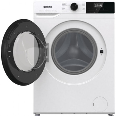 Стиральная машина Gorenje W2TNHPI84AS/P фронтальная, 8кг, 1400, A+++, 55см, дисплей, пар, инвертор, белый-5-изображение