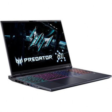 Ноутбук Acer Predator Helios Neo 16 PHN16-73 16" WQXGA, Intel U9-275HX, 64GB, F1TB+1TB, NVD5070Ti-12, Win11-10-зображення