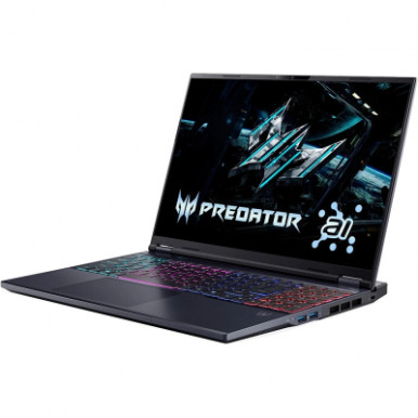 Ноутбук Acer Predator Helios Neo 16 PHN16-73 16" WQXGA, Intel U9-275HX, 64GB, F1TB+1TB, NVD5070Ti-12, Win11-11-зображення